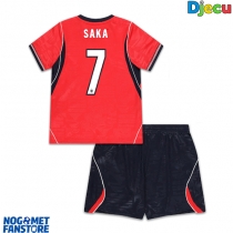 Engleska Bukayo Saka #7 Gostujuci Dres za djecu SP 2026 Kratak Rukav (+ Kratke hlače)